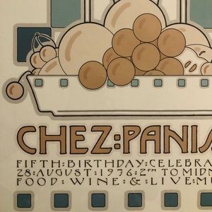 David Lance Goines Chez Panisse Fifth Birthday